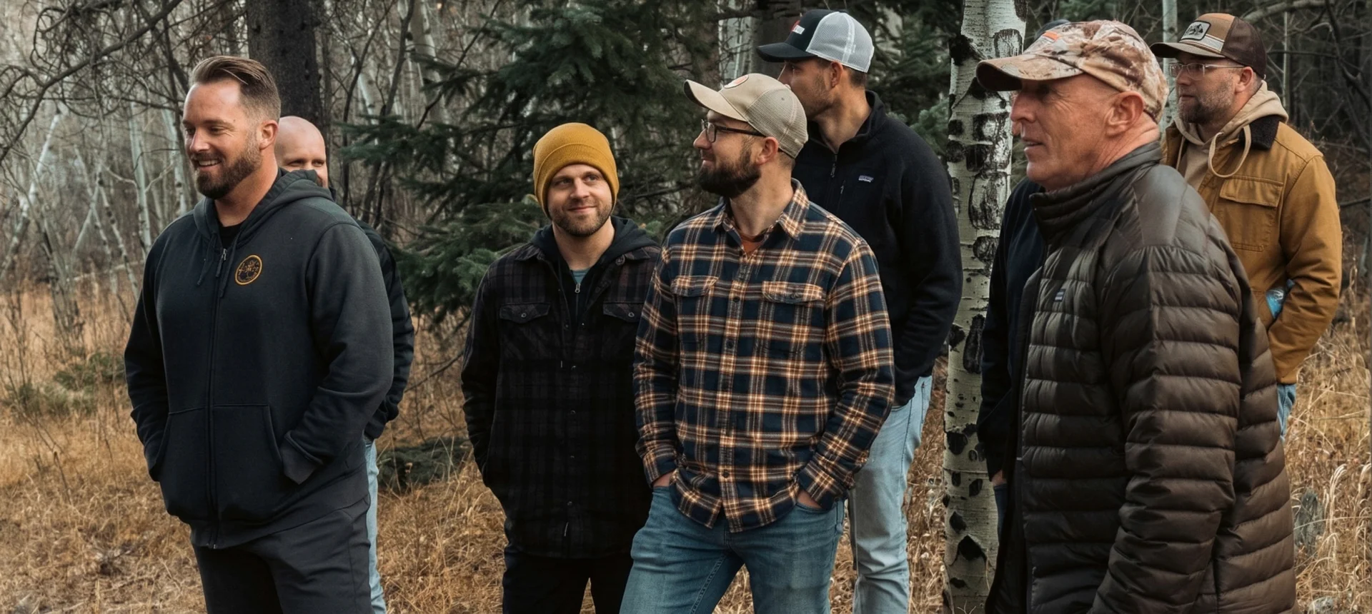 Men gathered at the Rocky Mountain Men's Summit
